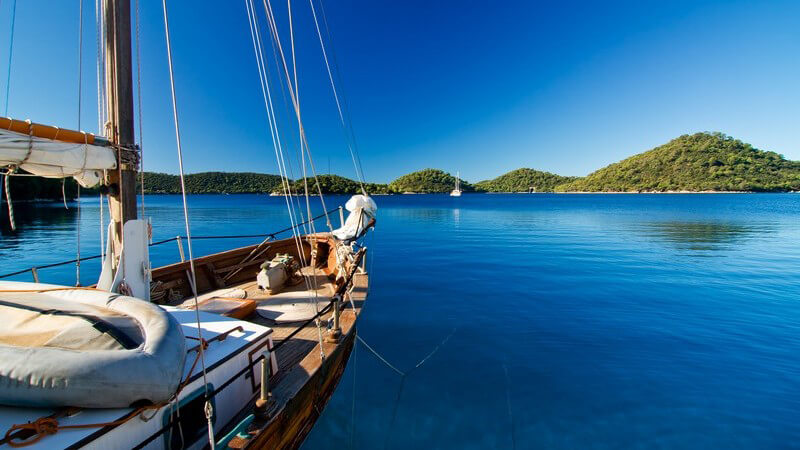 Urlaub auf dem Boot