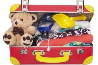 Familienreisen - Vorbereitung, Kofferpacken und Sicherheit