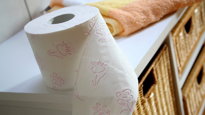 Toilettenpapierhalter gibt es im Handel in den verschiedensten Designs, die sich individuell aufpeppen lassen