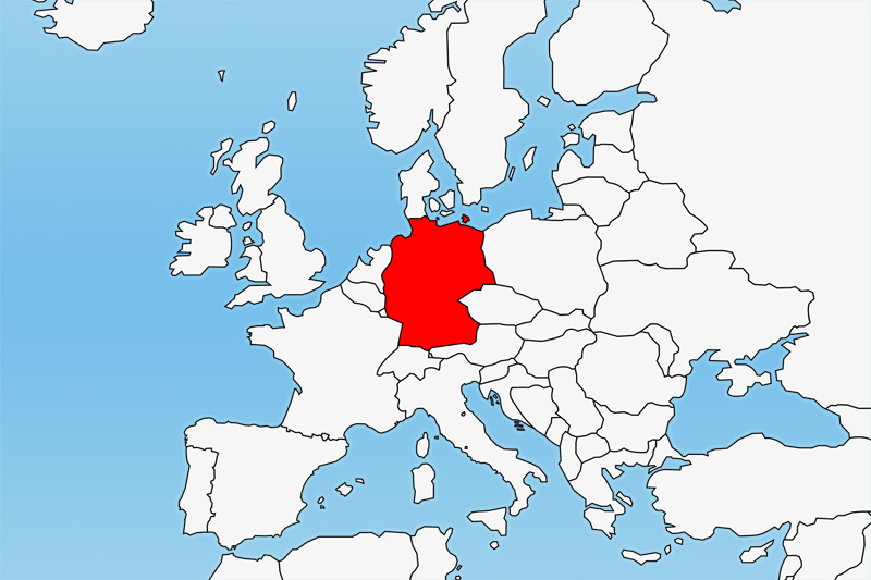 Deutschland Geographische Lage