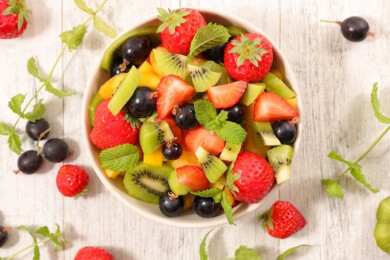 Chinesischer Obstsalat, Erdbeeren mit Quark und Co - leckere Rezeptideen für Obstsalat