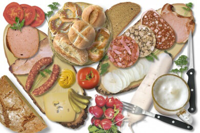 Zwischenmahlzeiten: Snacks, Brotzeit, Pausenbrot und Co.