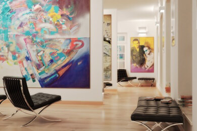 Kunstgalerien - Formen, Arbeitsfelder und Aufgabenbereiche sowie berühmte Vertreter