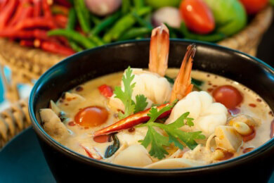 Thailändische Restaurants - Merkmale und Einrichtung sowie typische Gerichte