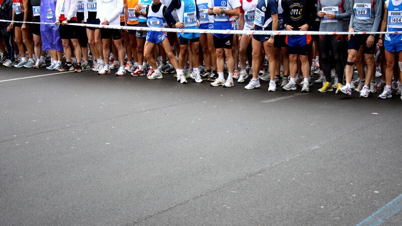 Mit dem Training für einen Lauf sollte rechtzeitig begonnen werden - auch regelmäßige Erholungsphasen sind für den Erfolg sehr wichtig