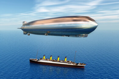 Von Prallluftschiff bis Hybridkonstruktion: die Hindenburg gilt als berühmtester Zeppelin