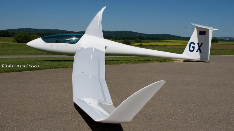 ᐅ Segelfliegen - Merkmale und Funktionsweise eines Segelflugzeugs