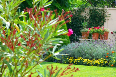 Raumteiler für den Außenbereich