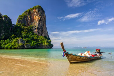 Thailand - Lage, Sehenswürdigkeiten und Spezialitäten