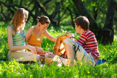 Aus einem Einkaufskorb einen Picknickkorb machen: Die Vielfalt verschiedener Körbe