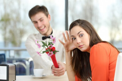 Ein Date endet nicht immer erfolgreich