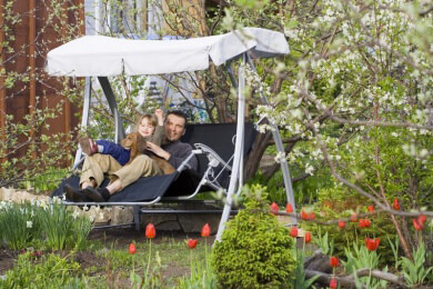 Unterschiedliche Gärten und Möglichkeiten der Gartengestaltung