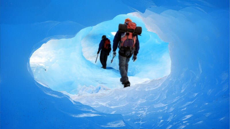 Über bekannte Gletscher und die Gefahren von Gletscherspalten