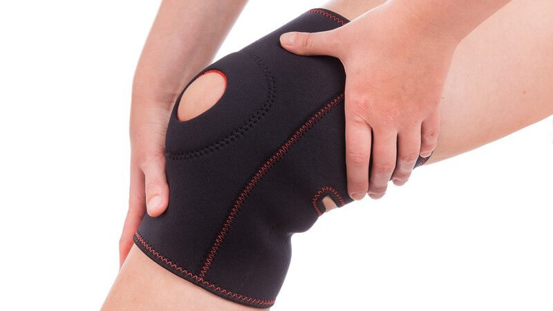 Orthopädisches Hilfsmittel zur Behandlung von Knieverletzungen