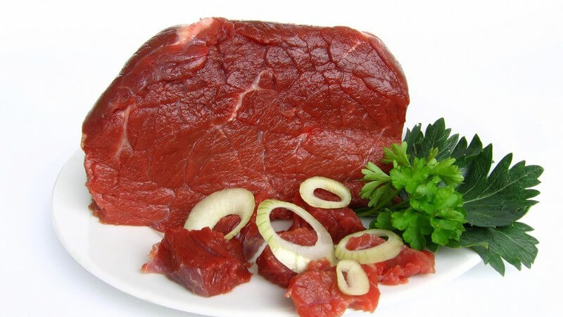 Beliebt sind mitunter das Steak, Rollbraten oder Gulasch