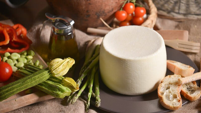 Risotta ist ein sehr bekannter Frischkäse aus Italien