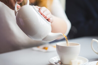 Das Wasser zum Teekochen sollte idealerweise frisch und kalt und nicht zu hart sein