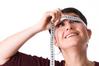 Messung des Kopfumfangs