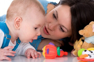 Die kindliche Entwicklung im dritten Lebensmonat