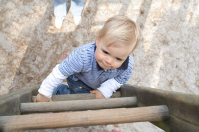 Die kindliche Entwicklung in einem Alter von 3 bis 3,5 Jahren