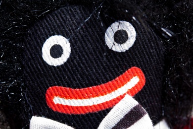 Golliwog-Puppe