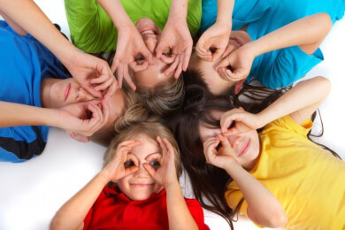 Regeln und Ziel der Kinderspiele 