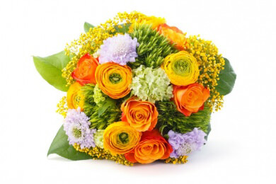 Der Biedermeierstrauß zählt zu den absoluten Klassikern - Er wird besonders gerne üppig verziert