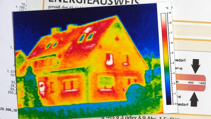 Beim Energiesparhaus wird auf ein möglichst kosten- und verbrauchseffizientes Energieverhalten geachtet