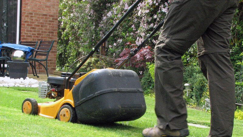 Wer einen Garten hat, für den wird in der Regel auch das Rasenmähen zum Thema - Wir geben Informationen zu der richtigen Schnitthöhe und den unterschiedlichen Rasenmähern