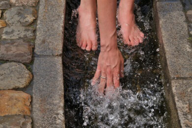 Unterschiedliche Anwendungsgebiete und Durchführung des Wassertretens