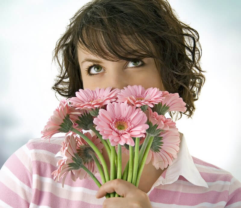 Der Duft von Blumen macht einen klaren Kopf Der Duft von Blumen macht einen klaren Kopf