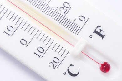Verschiedene Arten des Badethermometers