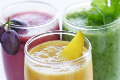 Nicht immer muss es dabei der fruchtige Shake sein - auch Kräuter eignen sich hervorragend