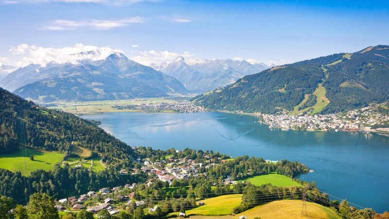 Ein Überblick über die schöne und sehenswerte Burgenlandschaft Österreichs - viele der mittelalterlichen Burgen können besichtigt werden