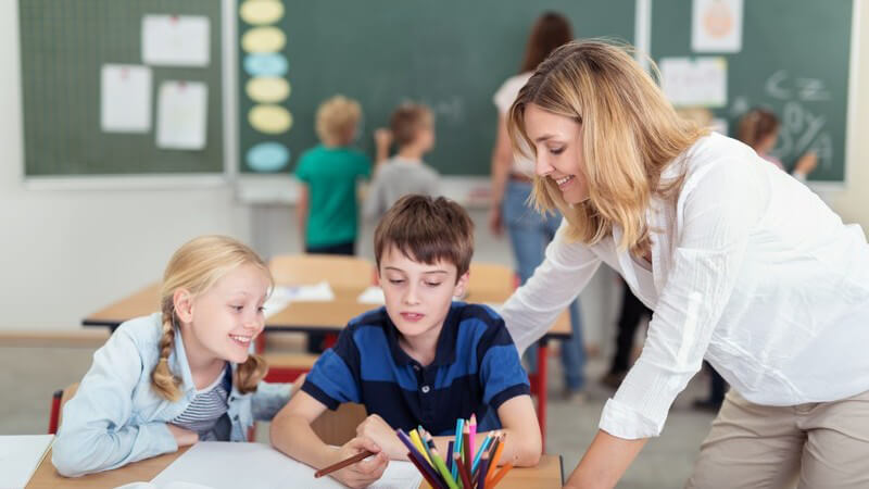 Sich als Schüler dem Lehrer gegenüber richtig verhalten