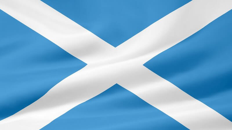 Flagge von Schottland