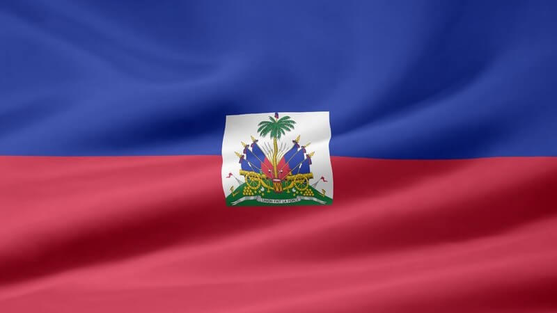 Flagge von Haiti