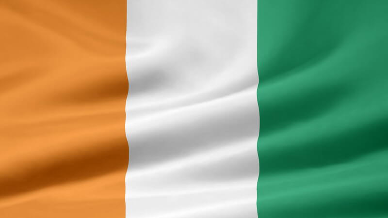 Flagge der Elfenbeinküste