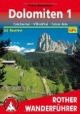 Bergwanderungen in den Dolomiten, Bd.1, Grödner Tal und Rosengarten