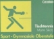 Sport - Gymnasiale Oberstufe : Tischtennis