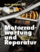 Motorradwartung und Reparatur. Instandhaltung und Reparaturen an Motorrad und Motorroller