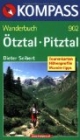 Ötztal und Pitztal. Wanderführer: Tourenkarten, Höhenprofile, Wandertipps