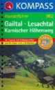 Gailtal - Lesachtal - Karnischer Höhenweg: Wanderführer mit Top-Routenkarten und Höhenprofilen