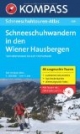 Wiener Hausberge: Schneeschuhtouren-Atlas mit Straßenatlas 1 : 200 000